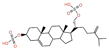 24-Methylenecholest-5-en-3a,21-diol 3,21-disulfate